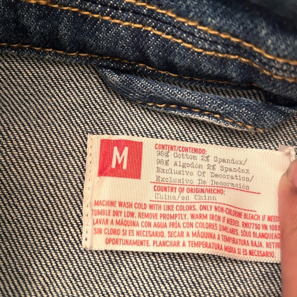 Unisex Custom Denim Jacket (medium) - Picture 5 of 5